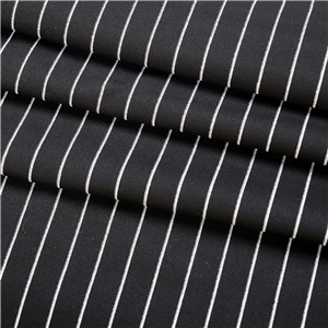 Nylon imitation cotton black and white spandex jersey